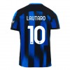 Maglia ufficiale Inter Milan Lautaro Martinez 10 Casa 2023-24 per Bambino